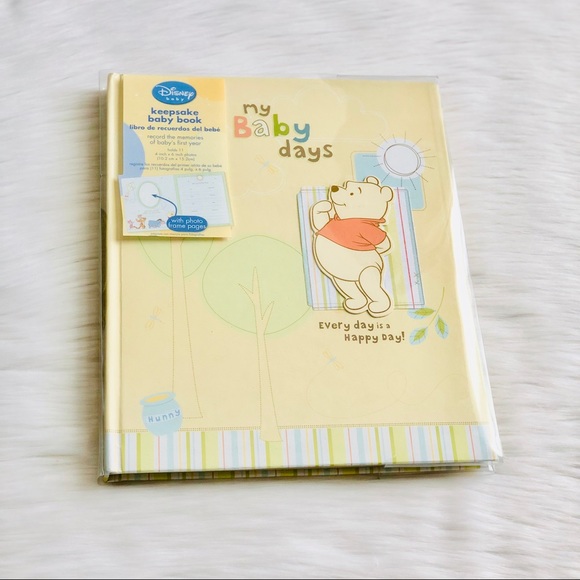 winnie the pooh baby book first years